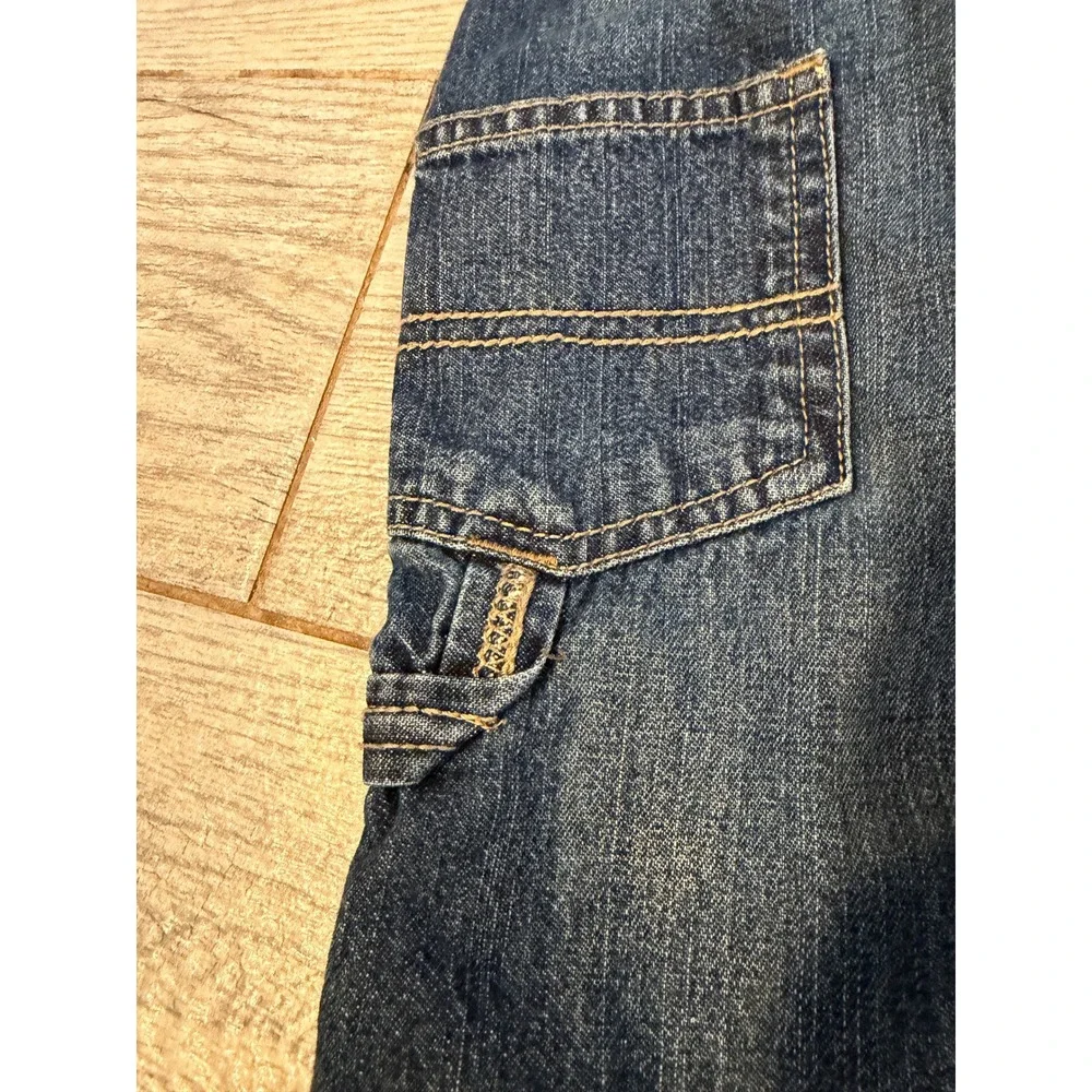 Oshkosh‎ B'gosh 12 Months Baby Denim Overalls Bibs Jeans Vestbak Boys Girls